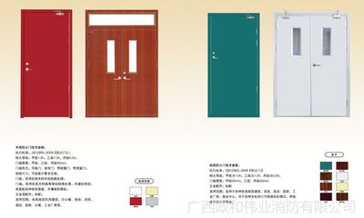 鋼質(zhì)防火門現(xiàn)貨款 乙級(jí)消防通道專用，支持定制7天發(fā)貨